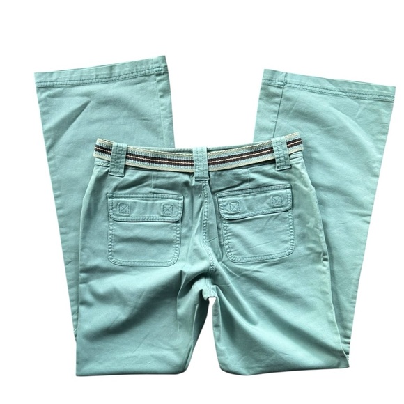 NWT Deadstock New York & Company Belted Bootcut Pants size 4 - Picture 5 of 14